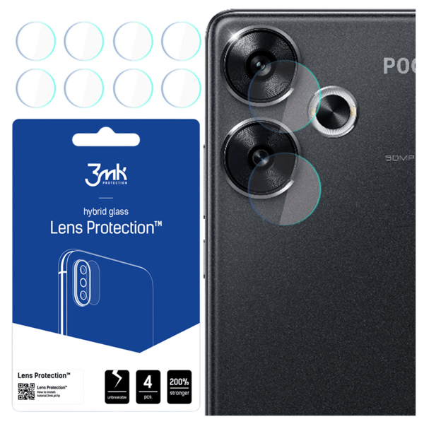 Poco F6 - 3mk linsebeskyttelse