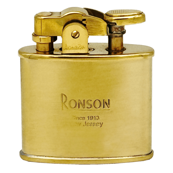 RONSON NOSTALGIA GULD SATIN Benzinlighter