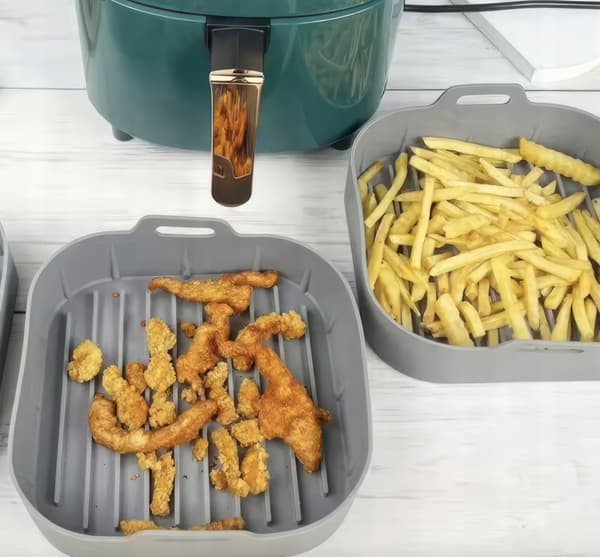 KORG ÅTERANVÄNDBART AIRFRYER-FODER Airfryer 20 cm SILIKON