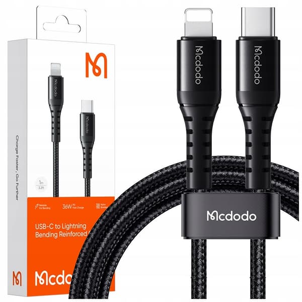 MCDODO OPLADEKABEL USB-C LYNHURTIG OPLADNING TIL IPHONE 13 14 1M