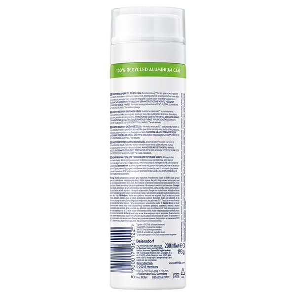 NIVEA Sensitive Uudistava ajogeelit 200 ml