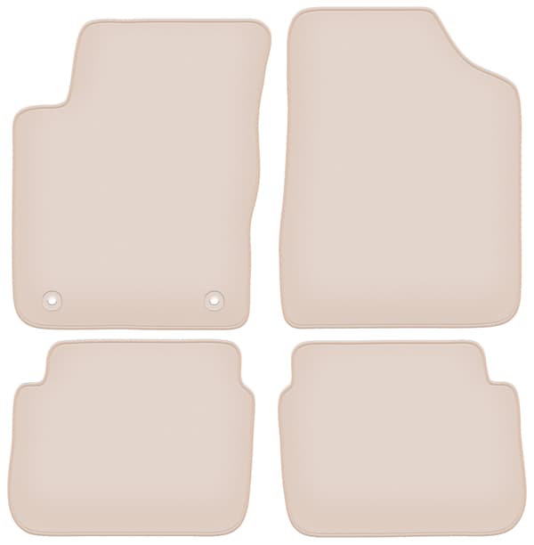 PREMIUM beige mattor för: Hyundai i10 hatchback 2007-2013