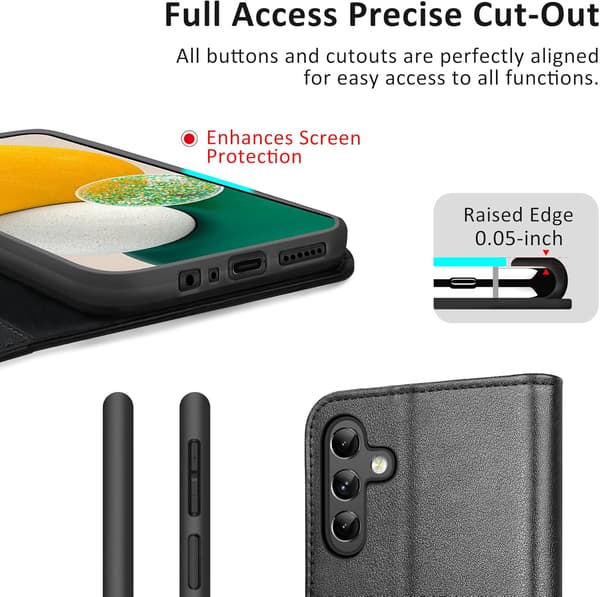 ETUI TIL SAMSUNG GALAXY S22 ULTRA MED FLIP SORT
