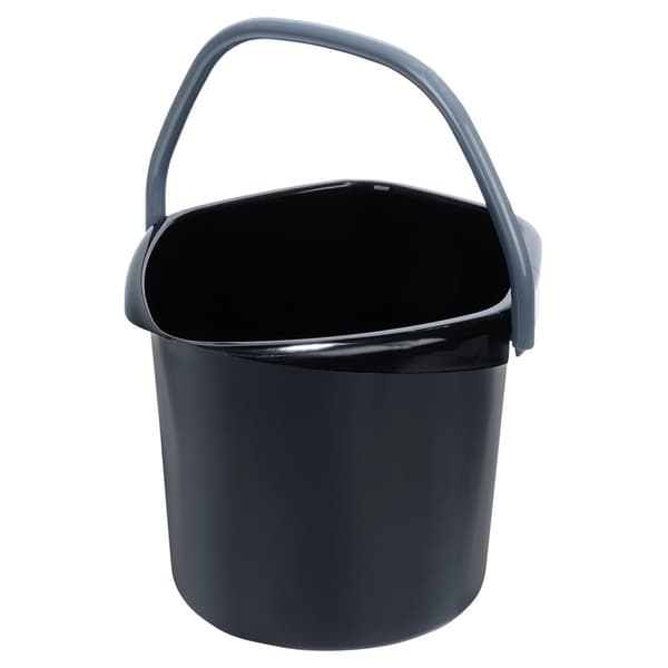 Sort plastspand 5 l, 10 l, 14 l 3 stk.