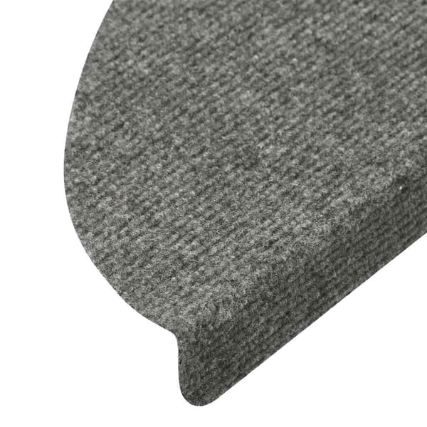 vidaXL selvklæbende trappemåtter 20 stk. grå 56x17x3 cm