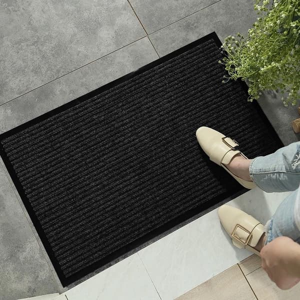 Ovimatto 40x60 cm Seila musta 2 kpl setti