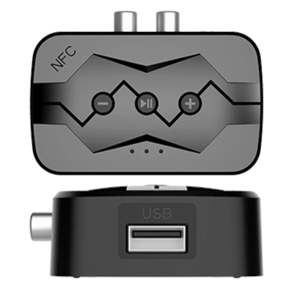 Lähetin Adapter Audio NFC Bluetooth 5.2 Lähetin Vastaanotin USB SD TF