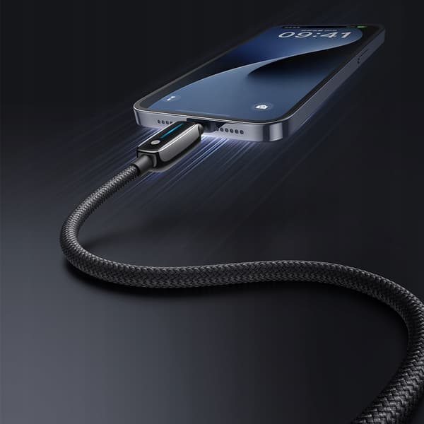 MCDODO Opladerkabel USB-C til iPhone Lynhurtig Opladning 1M LED