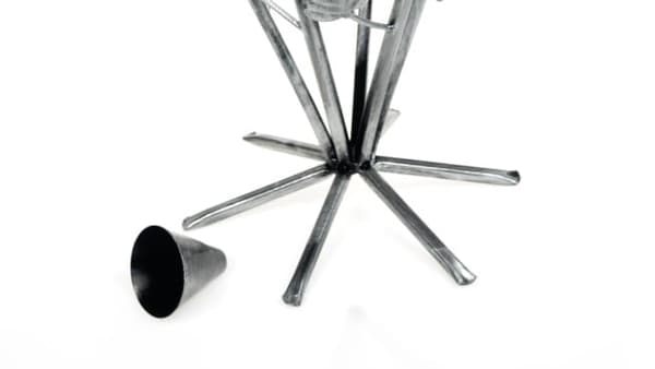 PARAPLYHÅLLARE, paraplyställ, i 851 silver