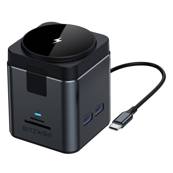 Blitzwolf BW-TH17 9-i-1 dockningsstation + 15W laddare