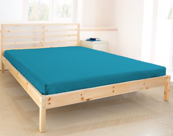 Jerseylakan 160x200 mörkturkos