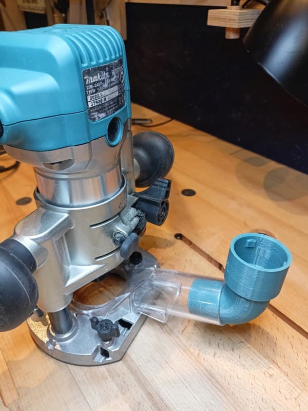 Makita-jyrsimen sovitin - Festool Cleantec -imuri