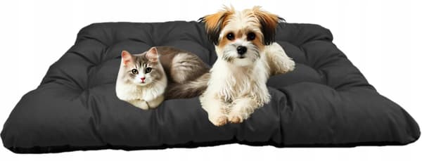 Hundeseng pude PRESTIGE 80x60 cm vandtæt sort
