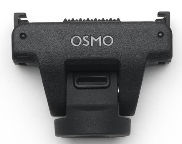 Justerbar adapterfäste med DJI Osmo 360 snabbkopplingssystem – Svart