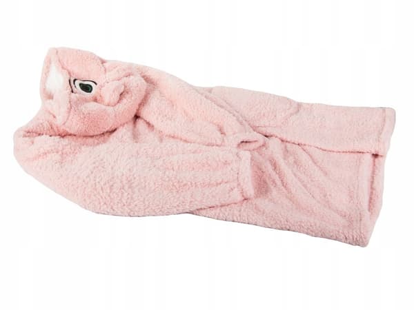 Kapuullinen peite Monster vaaleanpunainen (30)
