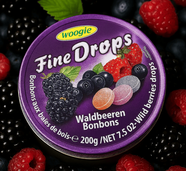 Woogie godis på burk skogsfrukt 200 g