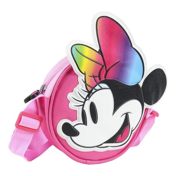 Minnie Mouse 3D Glitter Børnetaske