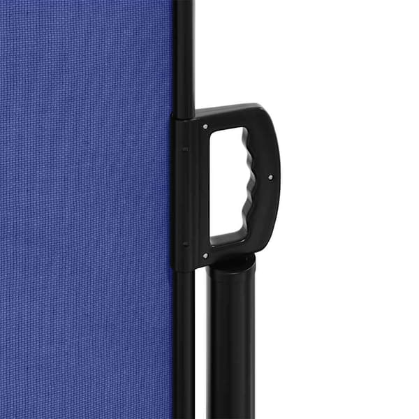 vidaXL Utdragbar sidomarkis blå 120 x 600 cm