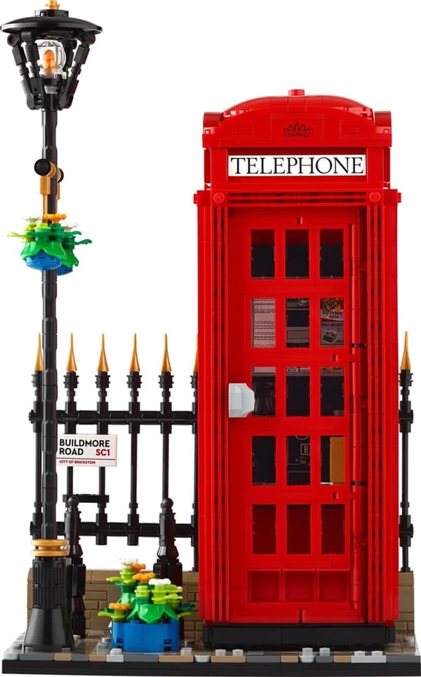 Lego 21347 Punainen Lontoon puhelinkoppi