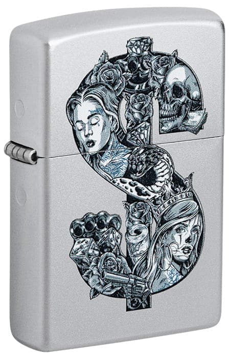Zippo tatoverings-dollardesign lighter 60006999