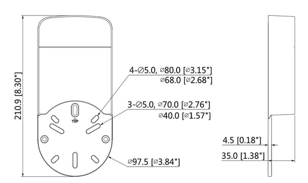 DAHUA PFA12A KAMERAKIINNIKE