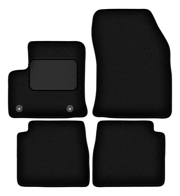 Velourmattor komplett set för: Citroen e-C4 hatchback (2021-)