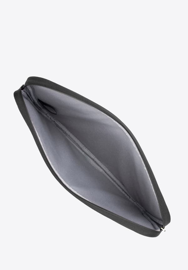 Wittchen Dame 15" Laptop Sleeve, Quiltet Front, Sort Polyester