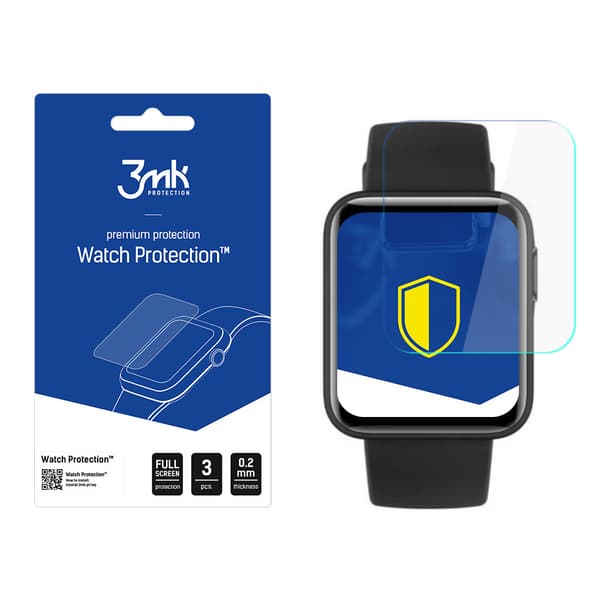 Xiaomi Mi Watch Lite - 3mk kellonsuoja ARC