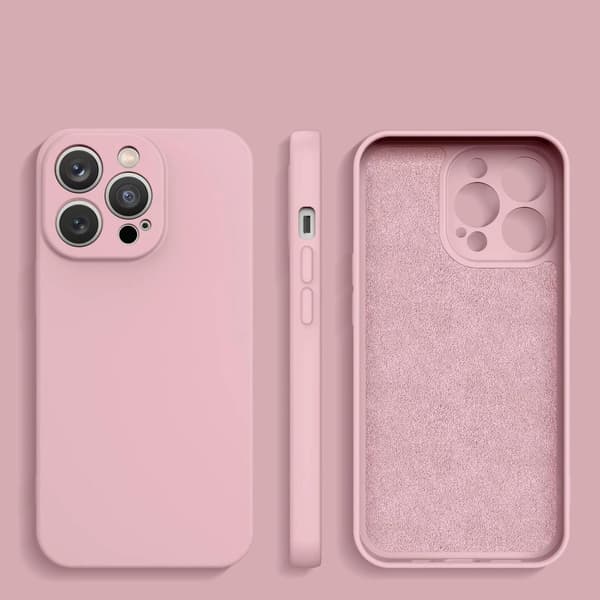Silikone cover iPhone 14 Plus silikone cover pink