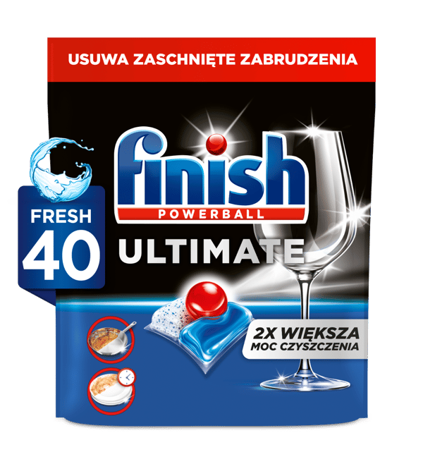 Finish 40 kapsler ultimate regular