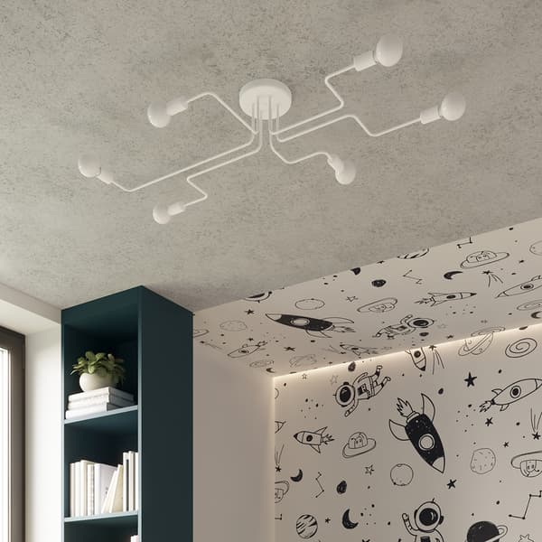 LOFTSLAMPE VIVID 6 E27 HVID LUMILO 14.299.43