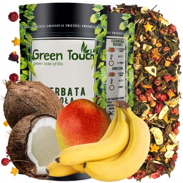 Hvid te Kenias stolthed kokos mango æble 50g