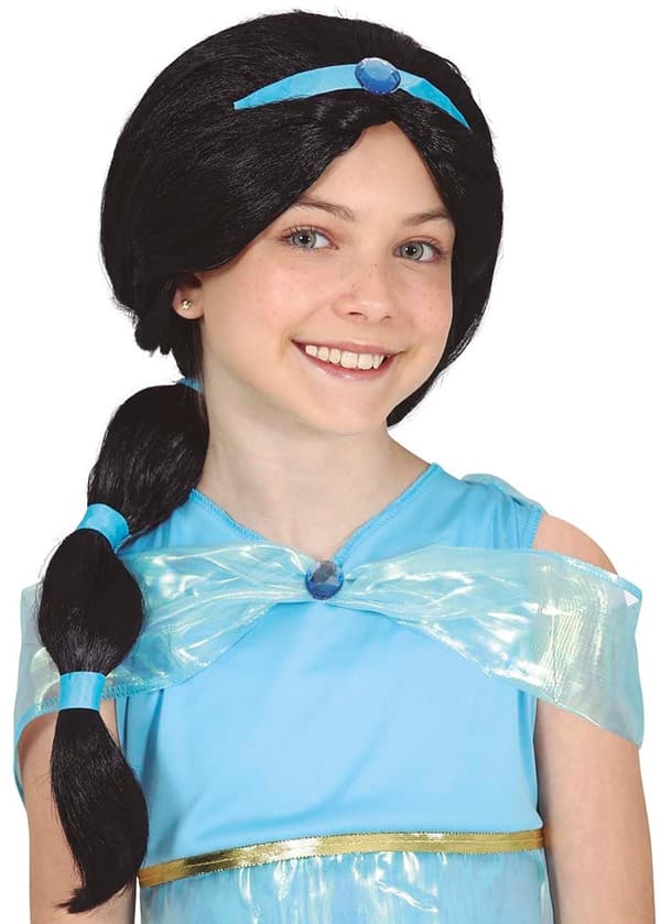 Musta peruukki tiaralla, aavikon prinsessa