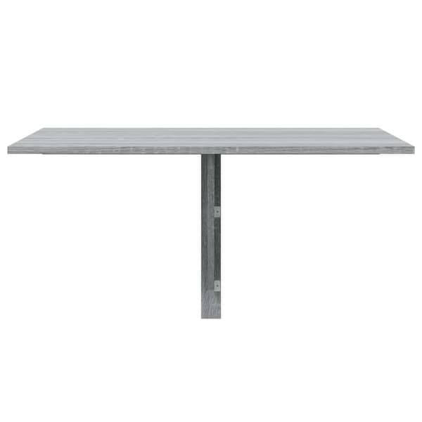 vidaXL foldbart sofabord, grå Sonoma-eg, 100x60x56 cm