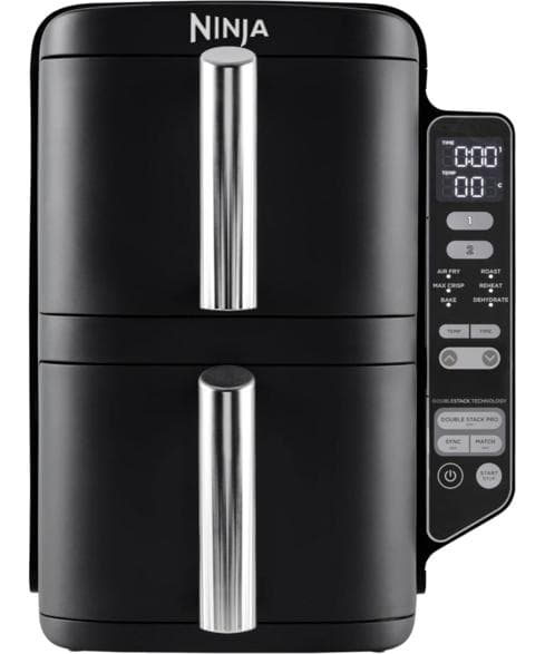 Frituregryde uden olie Air fryer NINJA Double Stack SL300EU Sort