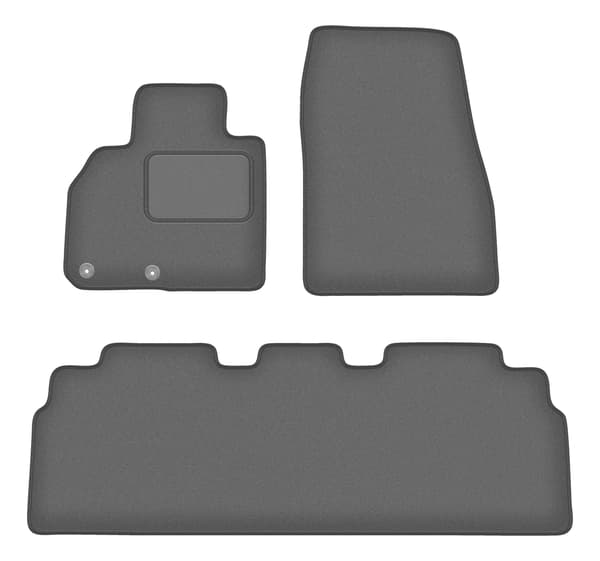 Bilmåtter velour grafit for: Renault Espace Initiale (2015-)