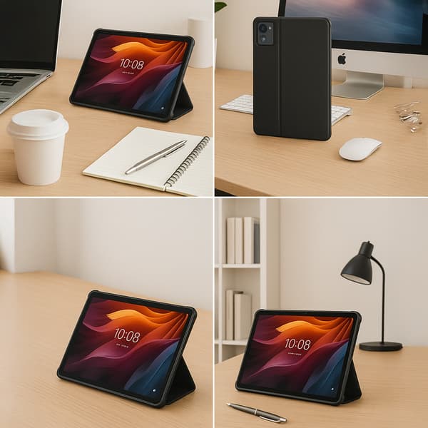 Etui Smart Case Lenovo K11 Plus TB352FU - Svart