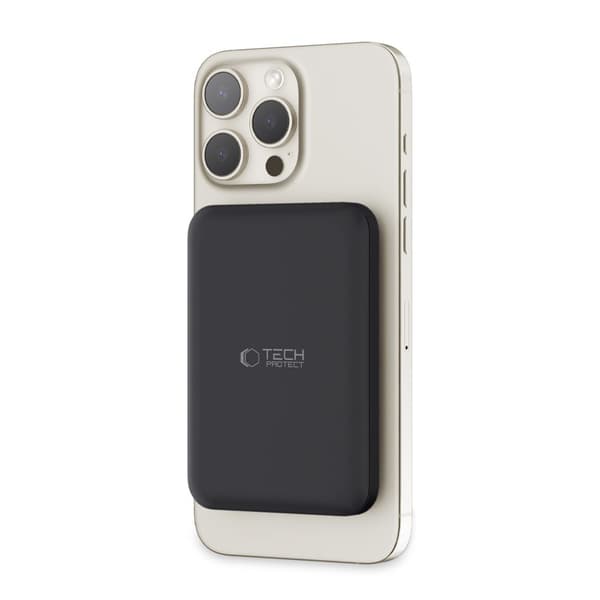 TECH-PROTECT PB10 LIFEMAG MAGSAFE -VARAPANKKI 5000 mAh MUSTA