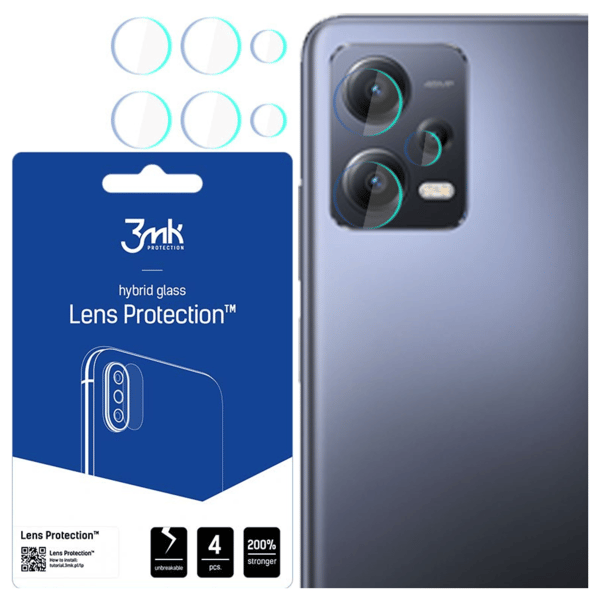 Redmi Note 12 5G - 3mk linsskydd