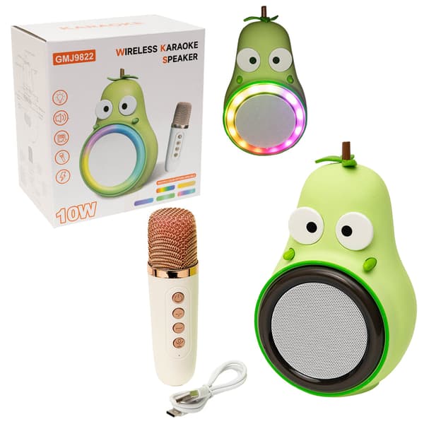 PEAR karaoke-set - Bluetooth-högtalare och mikrofon