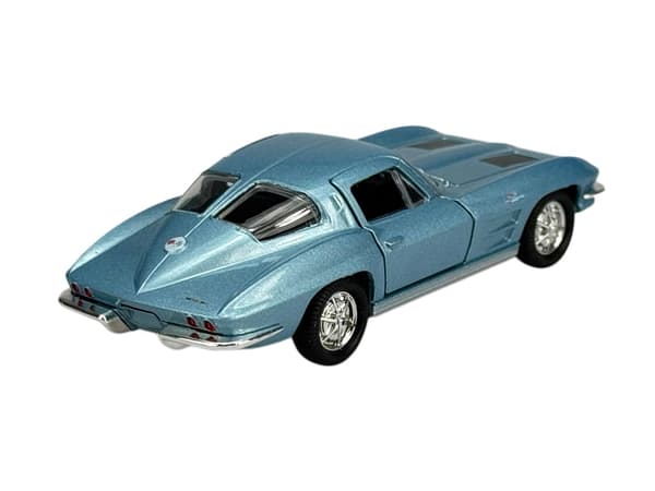 WELLY OLD TIMER 1963 CHEVROLET CORVETTE C2 BLÅ 1:34 43733