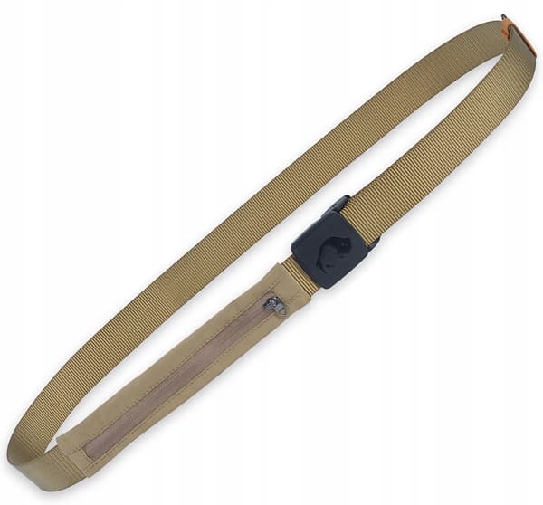 Tatonka matkavyö 32 mm - khaki vyö taskulla