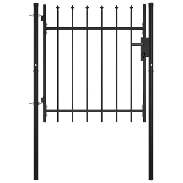 vidaXL Grindar med dekorativa spetsar, 100 x 75 cm