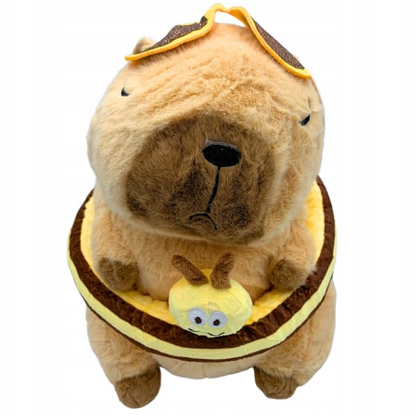 Maskot Plushdjur Kapibara pehmo 30 cm