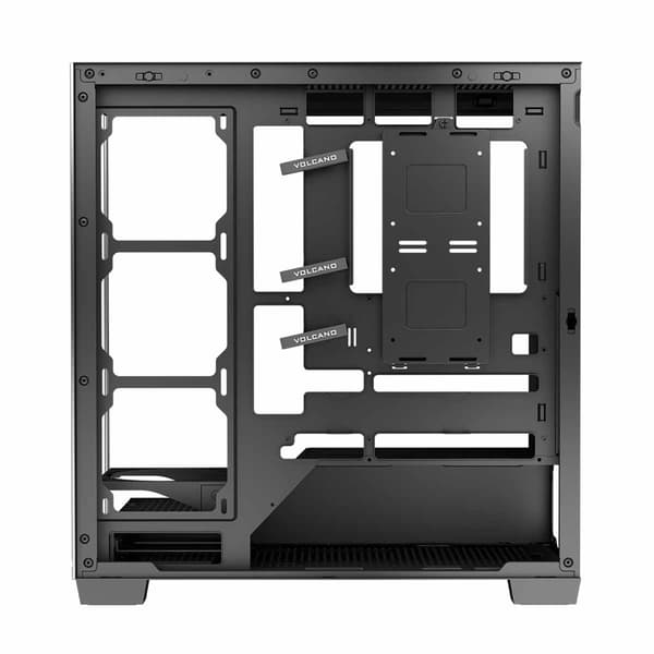 MODECOM chassi Volcano Stellar MIDI svart
