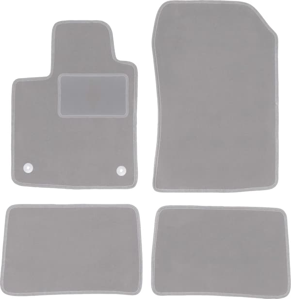Harmaat auton matot Renault Twingo II hataskorimallille (2007-2014)