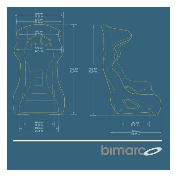 Bimarco Dynamic sk?lstol svart