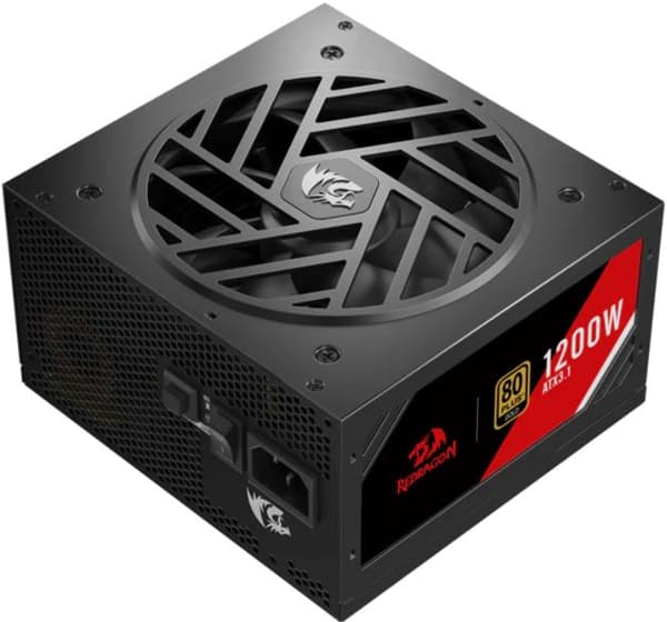 REDRAGON Master GC-MS05 1200W 80 Plus Gold ATX 3.1 Sort