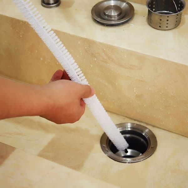 Avloppsborste, lång, smal, 70 cm, flexibel