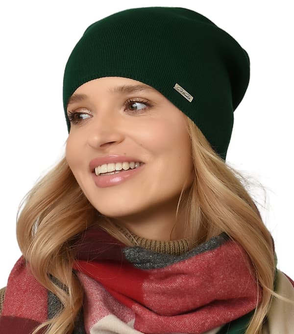 Dame efterårshue, moderne stil, lukket, POLSK PRODUCENT, vinter UNI V3